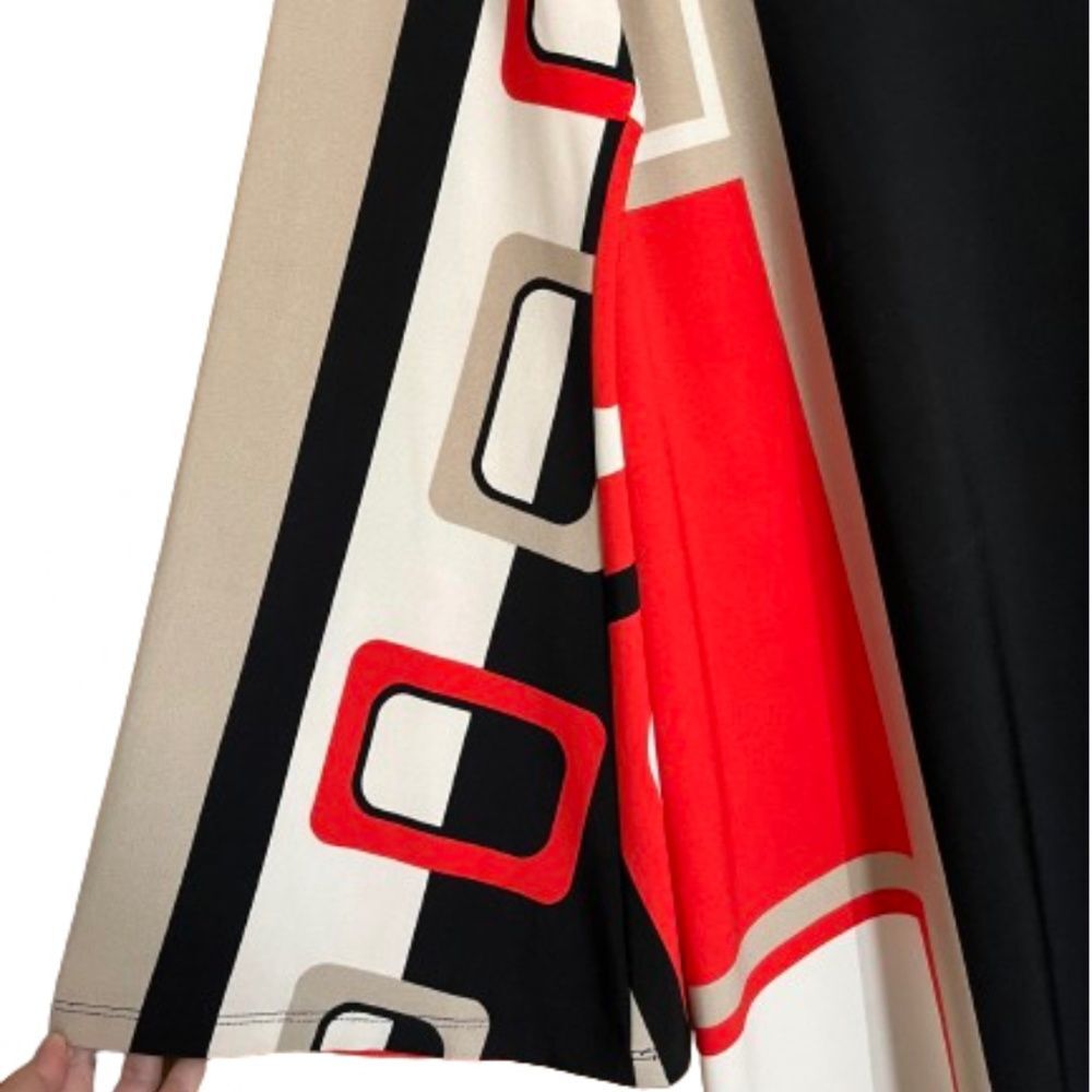 Msk Women’s Vibrant Multi Rectangular Shape Print… - image 3